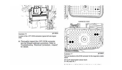 cat 70 pin ecm wiring diagram pdf