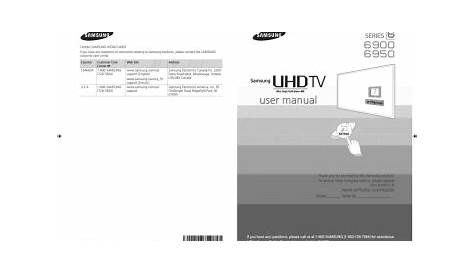 Samsung UN40HU6950 User manual | Manualzz