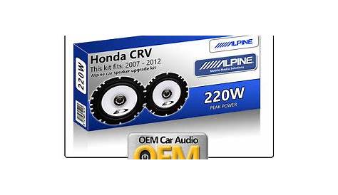 Honda CRV Front Door speakers Alpine 17cm 6.5" car speaker kit 220W Max