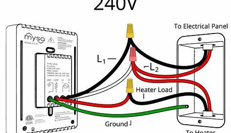 wiring for baseboard heater
