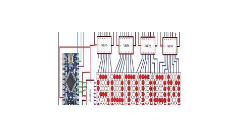 dot matrix printer circuit diagram