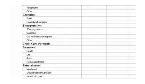 schedule c car & truck expenses worksheet