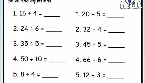 Grade 3 Division Worksheets | Free Printables | Math Worksheets
