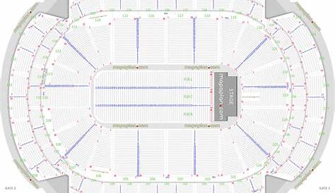 xl center seating chart with seat numbers