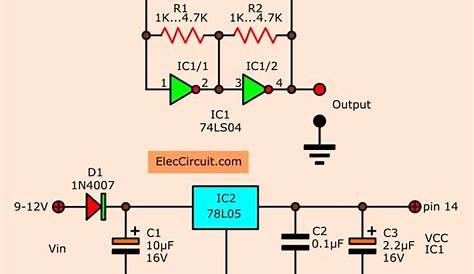 5 Crystal oscillator Circuits using CMOS