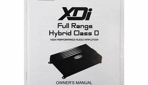 XDI804 - Arc Audio 4-Channel 480 Watts Amplifier