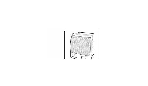 Honeywell HZ 315 - Quick Heat Ceramic Heater Manual