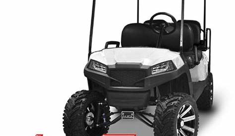 Yamaha DRIVE/ G29 HAVOC Off Road Golf Cart Body Kit in WHITE | GCTS