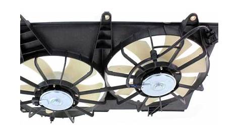 Cadillac Cooling Fan Assembly, Cts 04-07 Radiator Fan Shroud Assembly