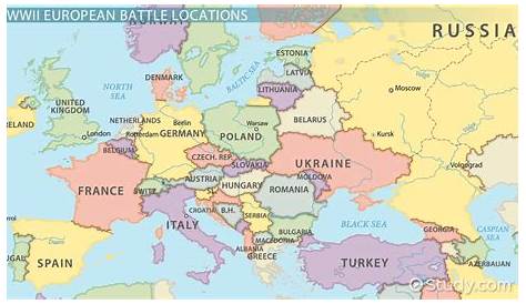 World War II in Europe | Battles, Map & Pushback - Video & Lesson