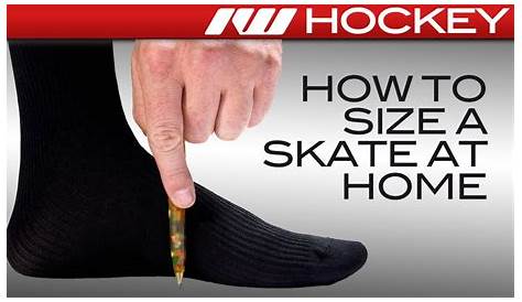 hockey skate size chart