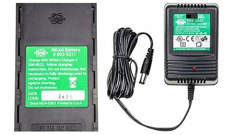 Whites NiCad Rechargeable Battery Kit (NiCad Battery & Charger