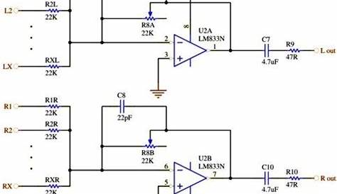 summing amplifier circuit diagram