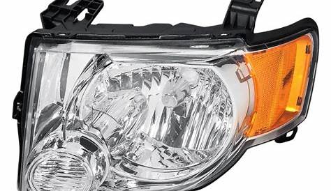 Lumen® - Ford Escape 2009 Chrome Factory Style Headlight