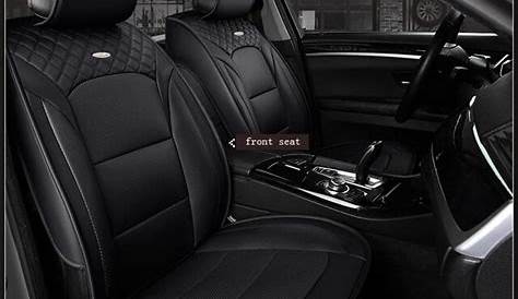 waterproof pu leather car seat cover for honda civic 2017 crv fit honda