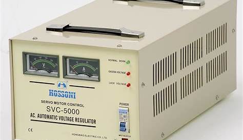 AC Automatic Voltage Stabilizer (AVR) , SVC-5K - China Voltage