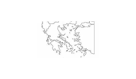 greece map worksheet