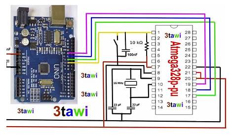 Great Projects: Atmega328p-pu bootloader and sketch Uusing arduino UNO