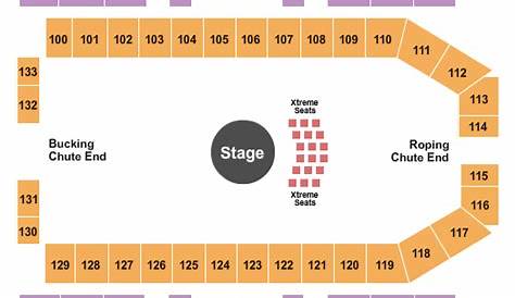 Tucson Rodeo Seating Chart