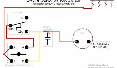 hand off auto switch wiring diagram