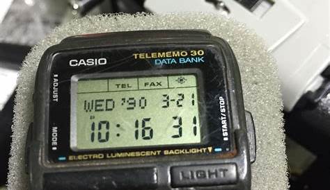 Casio Telememo 30 1253 DBC 30 | Casio, Casio watch, Watch lover