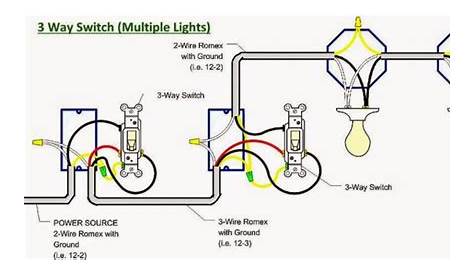 3 Ways Switch Wiring Diagrams | 101 Diagrams