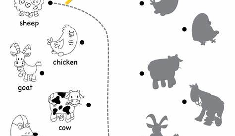 Top 111+ Match the animals with their babies worksheet