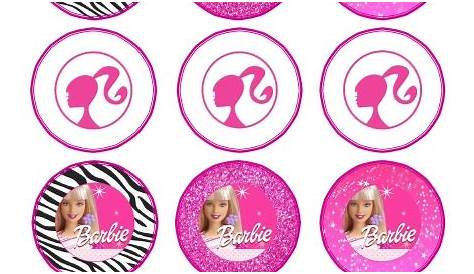 Barbie Cupcake Toppers – Free Printable