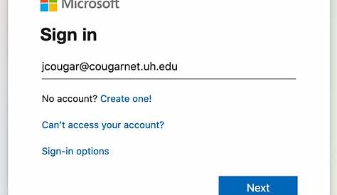 How to Login to Microsoft 365 - University of Houston
