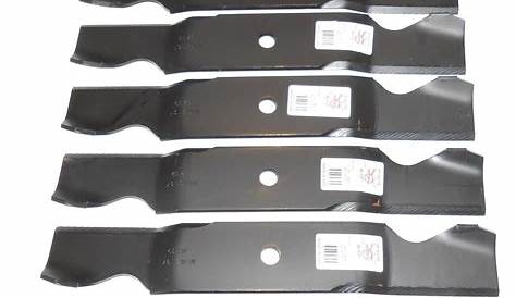 Set Of 6 Made In USA Blades To Replace Cub Cadet 759 3820 742 3013