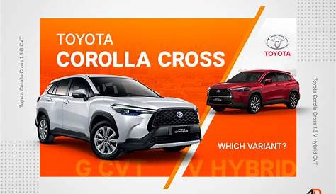 Which 2020 Toyota Corolla Cross to buy — Variant Comparison Guide