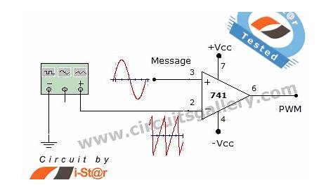 pwm amplifier circuit diagram