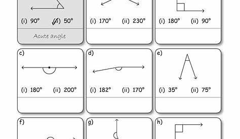 geometry math worksheet