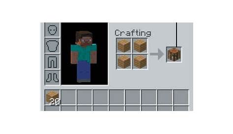 How to Build a Crafting Table in Minecraft - dummies