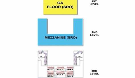 house of blues boston seating chart