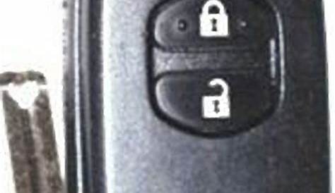 2008 Toyota Highlander key fob keyless remote proximity entry keyfob
