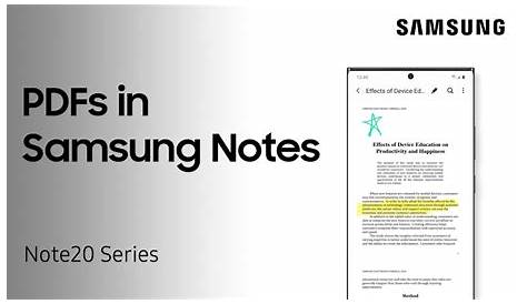 samsung notes templates pdf free