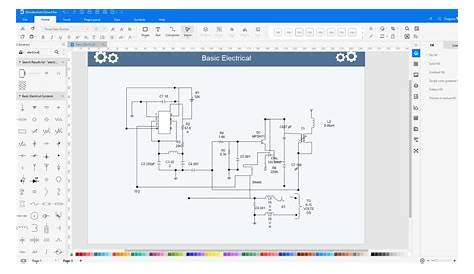 electrical schematic drawing app