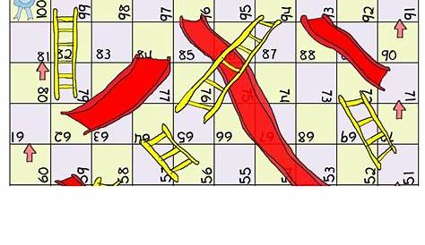 Blank Chutes And Ladders Template - Richard Fernandez's Coloring Pages