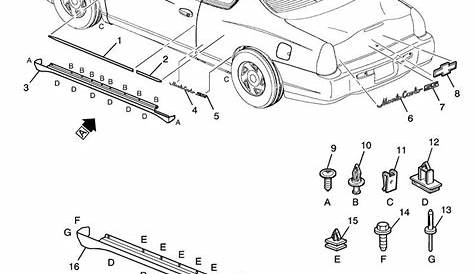 2009 chevy impala exhaust system diagram
