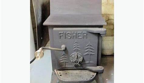 Stove For Sale: Fisher Papa Bear Wood Stove For Sale