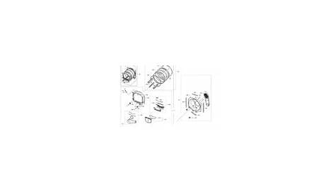 Samsung DVE50R5200W/A3-00 dryer parts | Sears PartsDirect