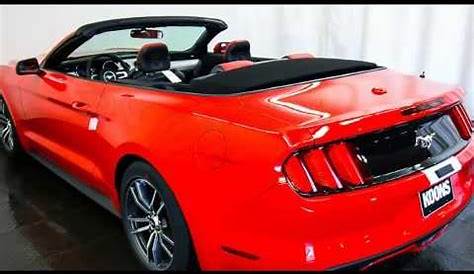 2017 Ford Mustang Convertible Ecoboost Premium - YouTube