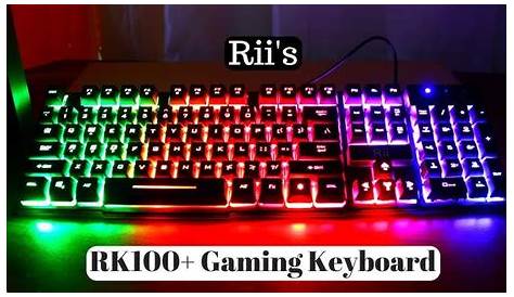 rii rk100 keyboard manual