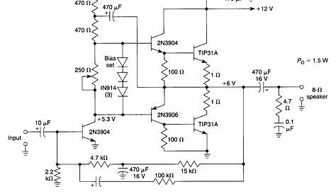 1.5w 12v audio amplifier - Amplifier_Circuit - Circuit Diagram - SeekIC.com