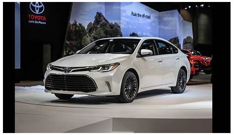 2017 TOYOTA AVALON HYBRID CHANGES AND RELEASE DATE - YouTube