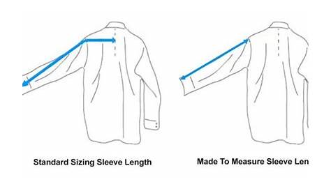 sleeve length measurement chart