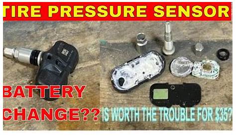 replace 2018 honda civic tire pressure sensor