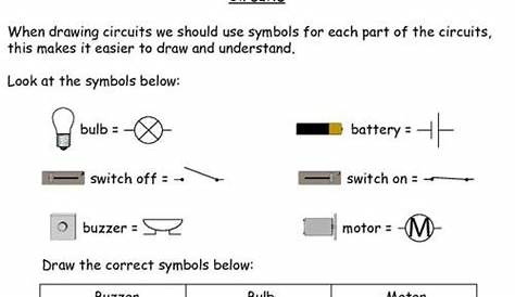 Electric Circuits Worksheet With Answers