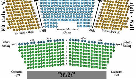 genesee theater seating chart | Seating charts, Theater seating